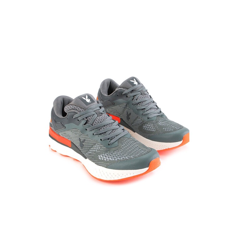 SEPATU SNEAKER PLAYBOY PRIA ORIGINAL CASUAL KETS BRANDED ABU-ABU PL60