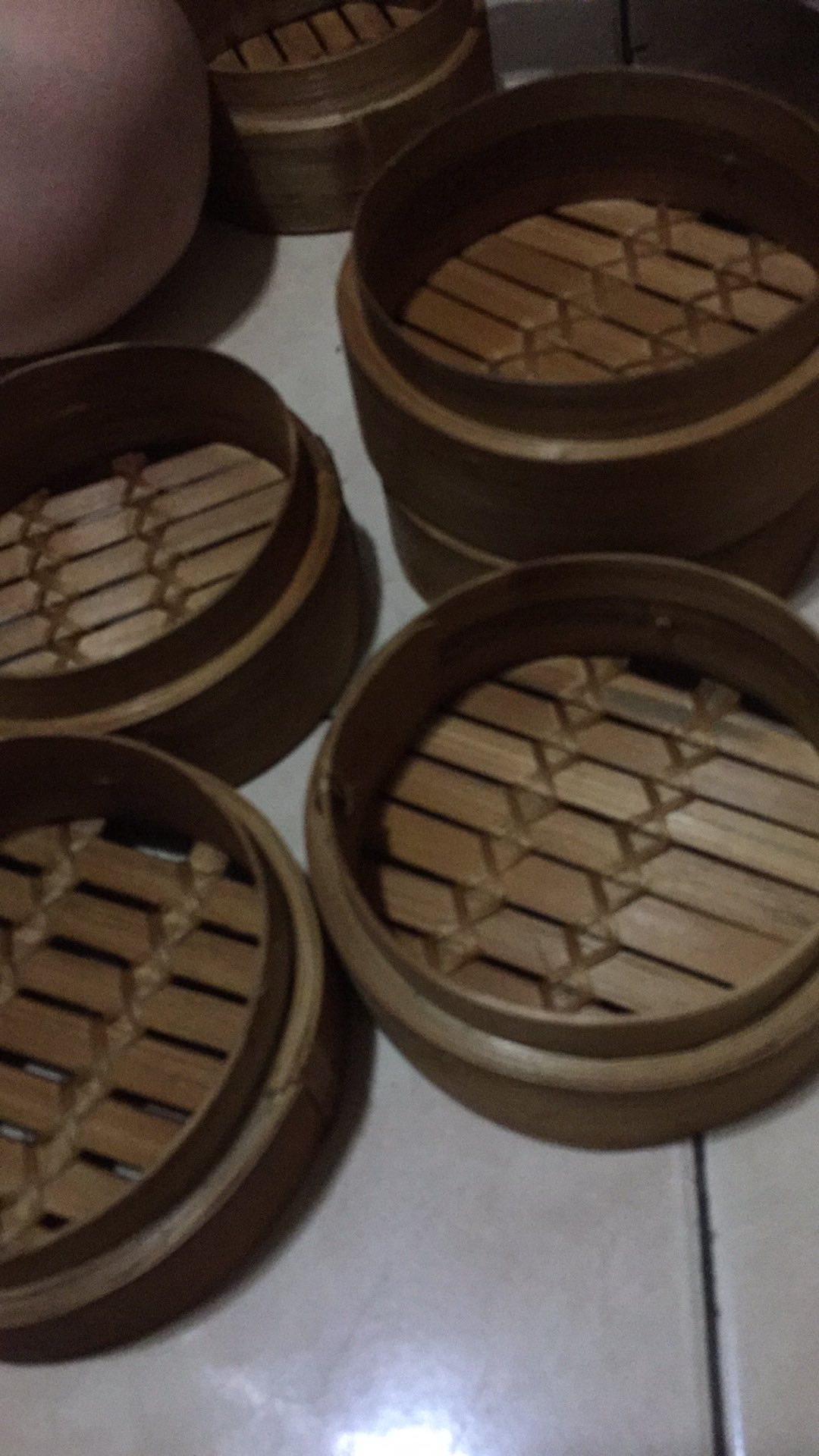 Tempat Dimsum Satuan 13cm/klakat Basket Kukusan Dim Sum Anyaman