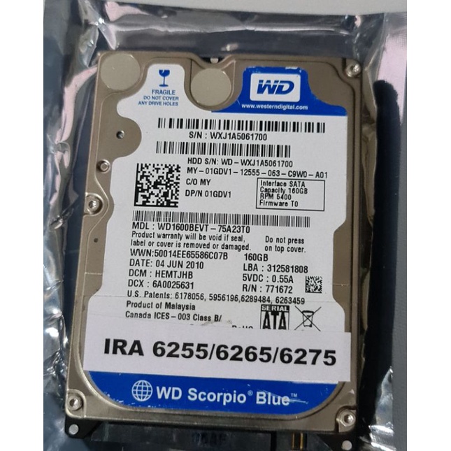 

Hardisk Mesin Fotokopi Canon IRA Advance 6255 6265 dan 6275