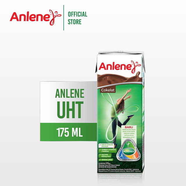 

Anlene UHT Cokelat - Susu Cair Siap Minum 175 ml