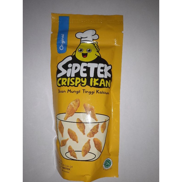 

Sipetek Crispy Ikan rasa Original