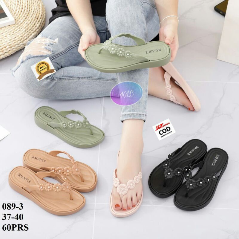 BALANCE 089-3 / SANDAL WEDGES WANITA / SANDAL JAPIT WANITA / BALANCE