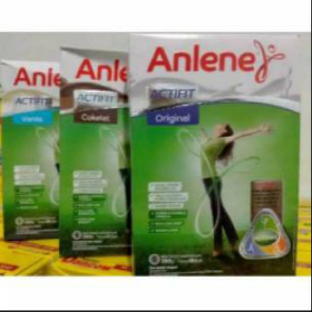 

Anlene ACTIFIT susu usia 19-51 tahun VANILA / ORIGINAL / COKLAT 590gr