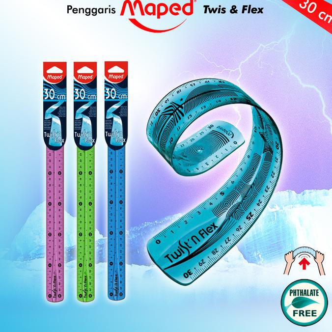 

Populer] Penggaris Maped Twist & Flex 30 Cm