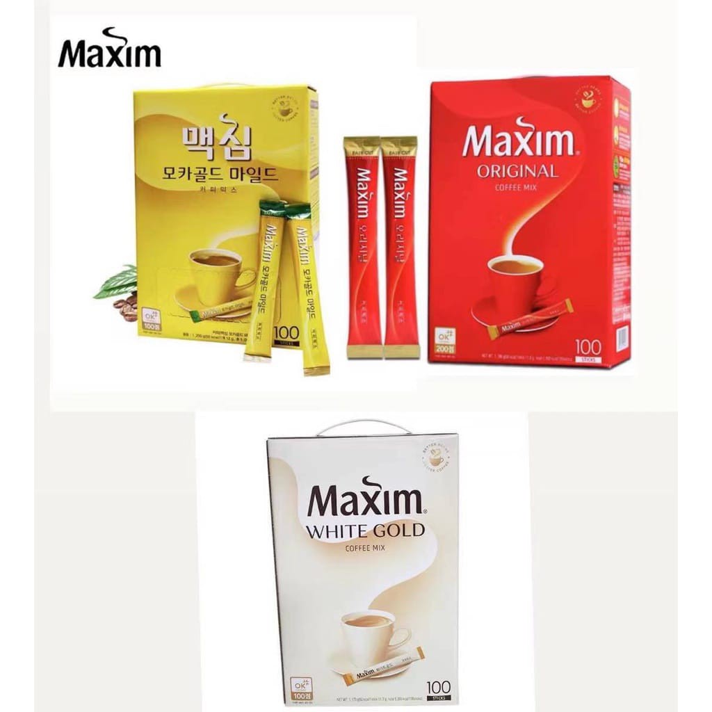 

Maxim Korea Coffee/ Korea Coffee/ Maxim Coffee/ Instant Coffee/ 麦馨速溶咖啡