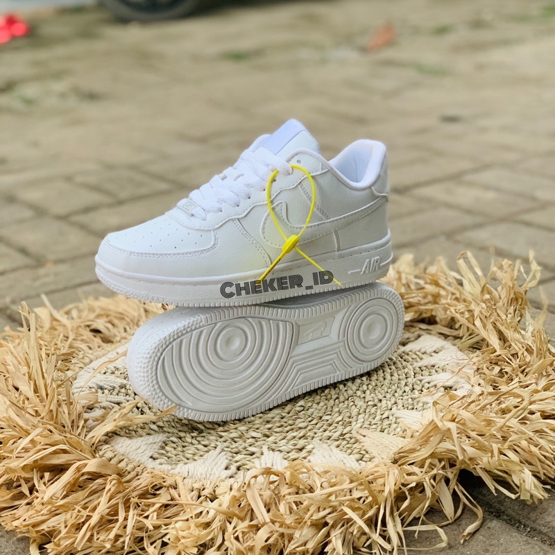 SEPATU WANITA SEPATU PRIA PUTIH POLOS NK3 A1R FORC3 MID LOW TRIPEL WHITE FULL WHITE PUTIH POLOS FULL PUTIH SNEAKERS TERBARU DAN TERLARIS