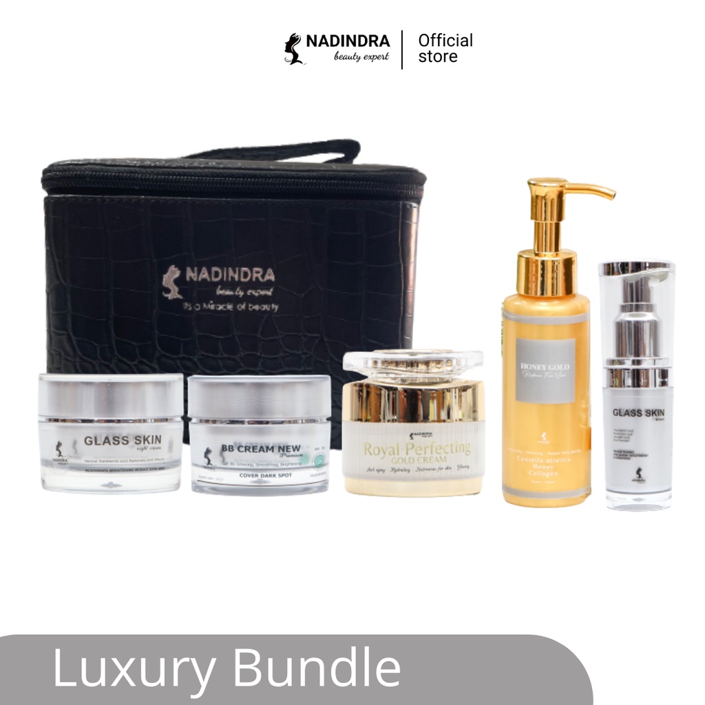 Nadindra Beauty Expert Luxury Bundle for Premium Treatment - skincare flek dan kusam