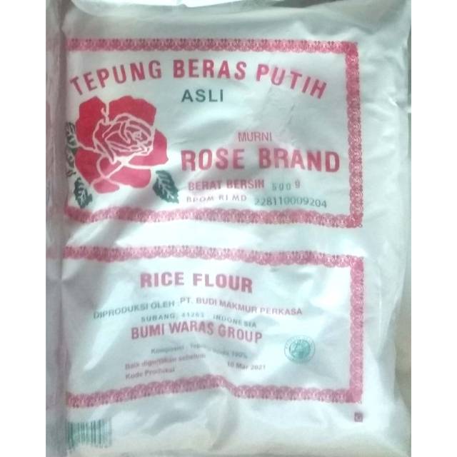 

Tepung Beras Rose Brand 500 gram