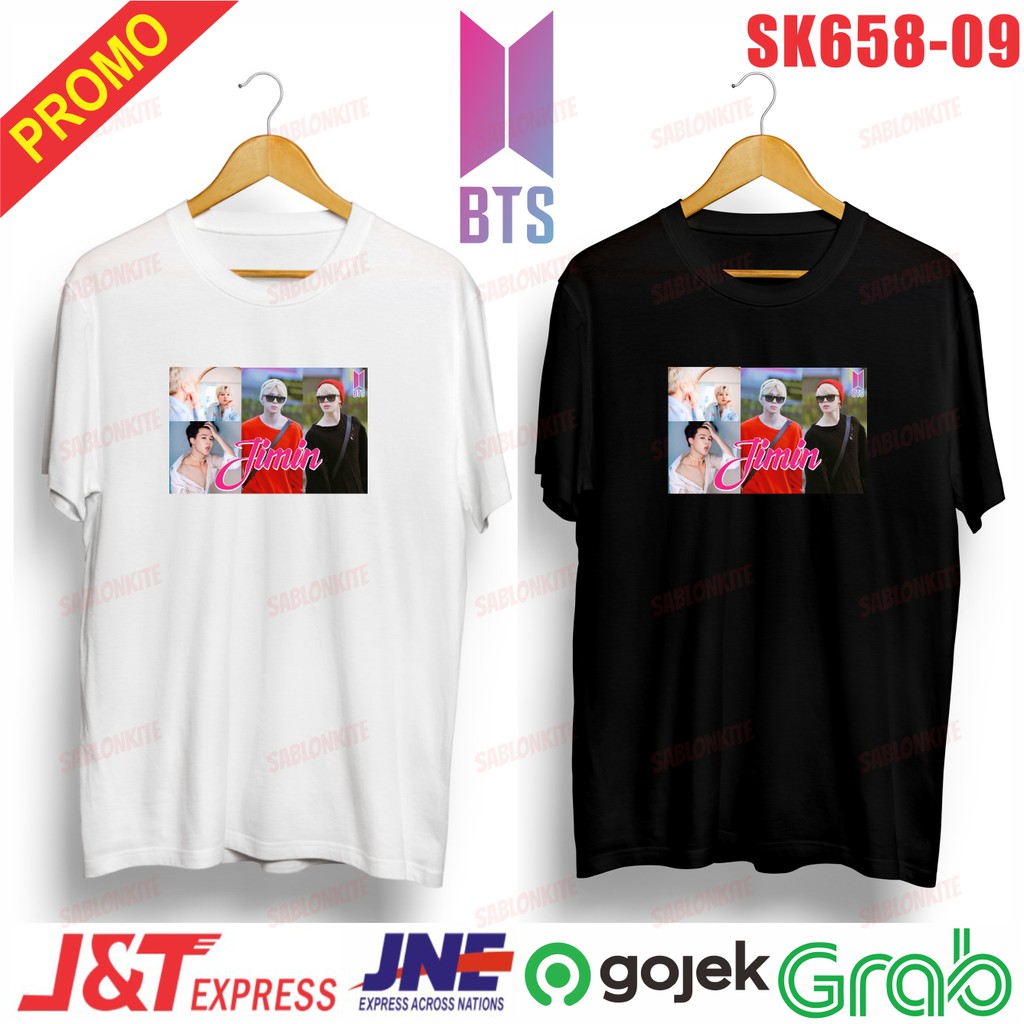 murah!!! kaos KPOP member jimin sk658 unisex combed 30s