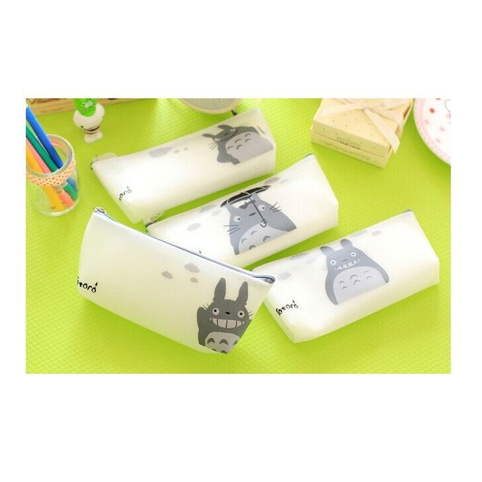 

TP 001 -Tempat Pensil White Totoro / White Tototoro Pencil Case / Cosmetic Case