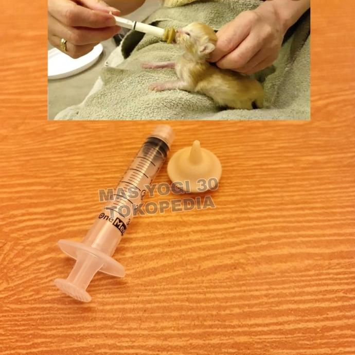 

miracle nipple kitten uk mini/dot bayi kucing (jaminan bagus)