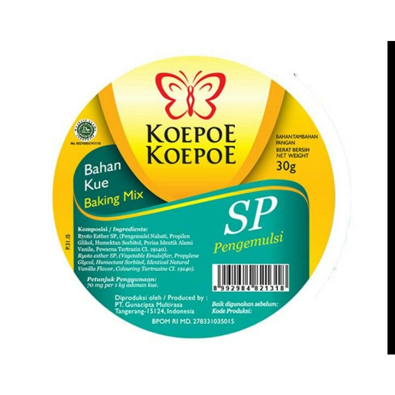 Koepoe Koepoe SP Pengemulsi 30 g