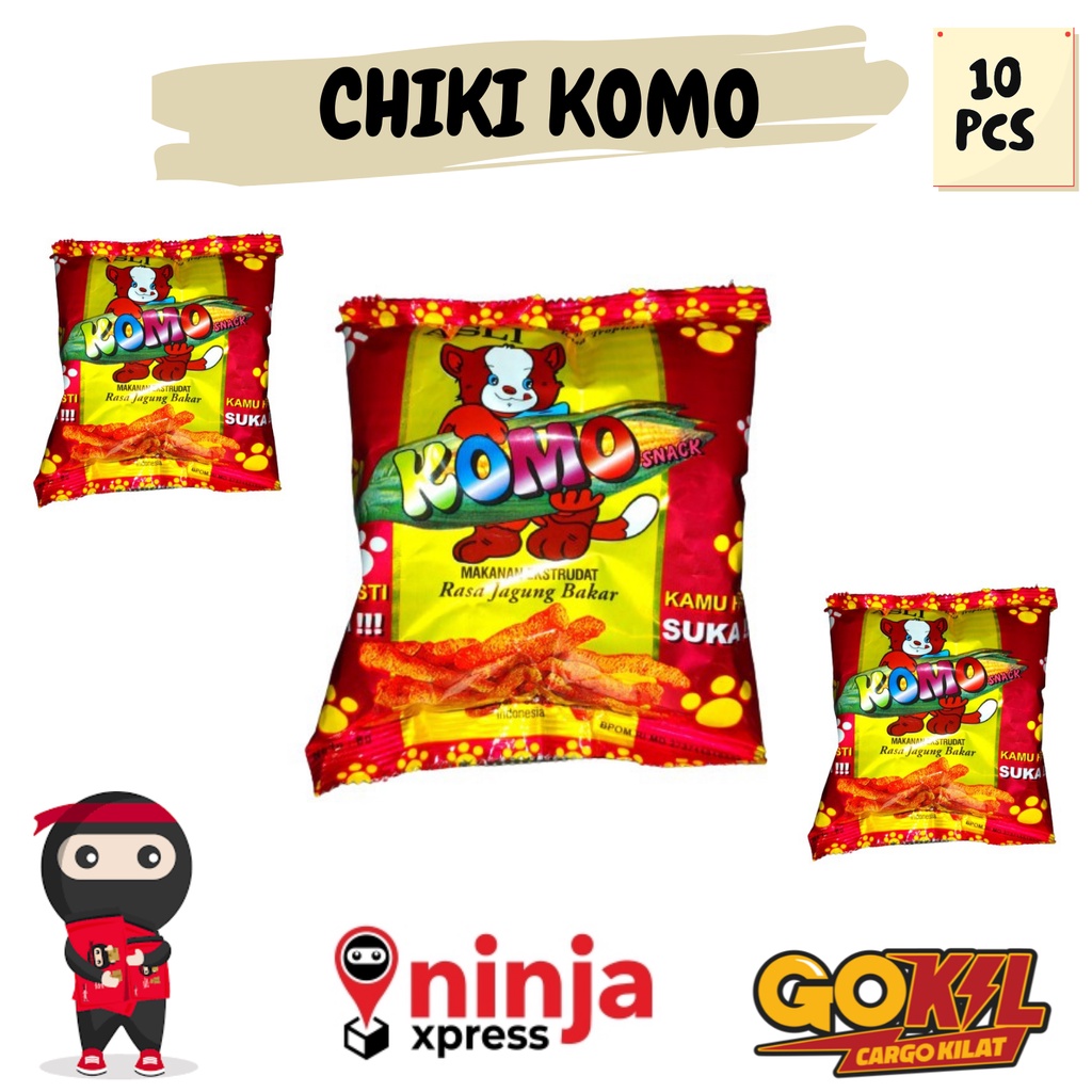 CHIKI KOMO | 10 PCS