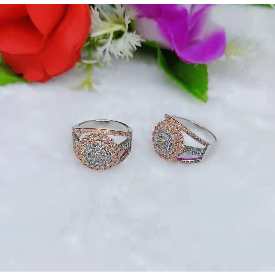 Cincin Kombinasi Permata Perhiasan Fashion B90-93