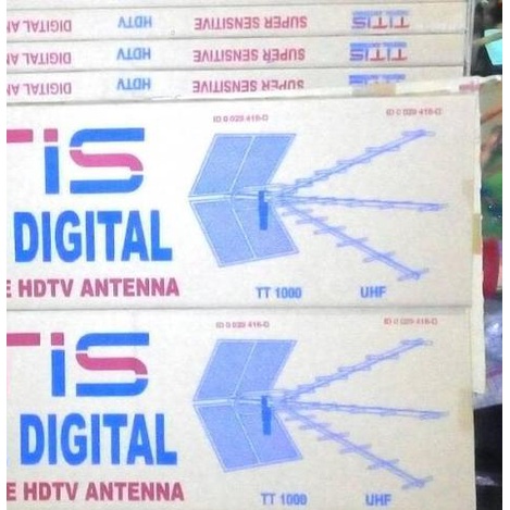 ➷ Antena TV Titis Tt-1000 UHF Outdoor ✾