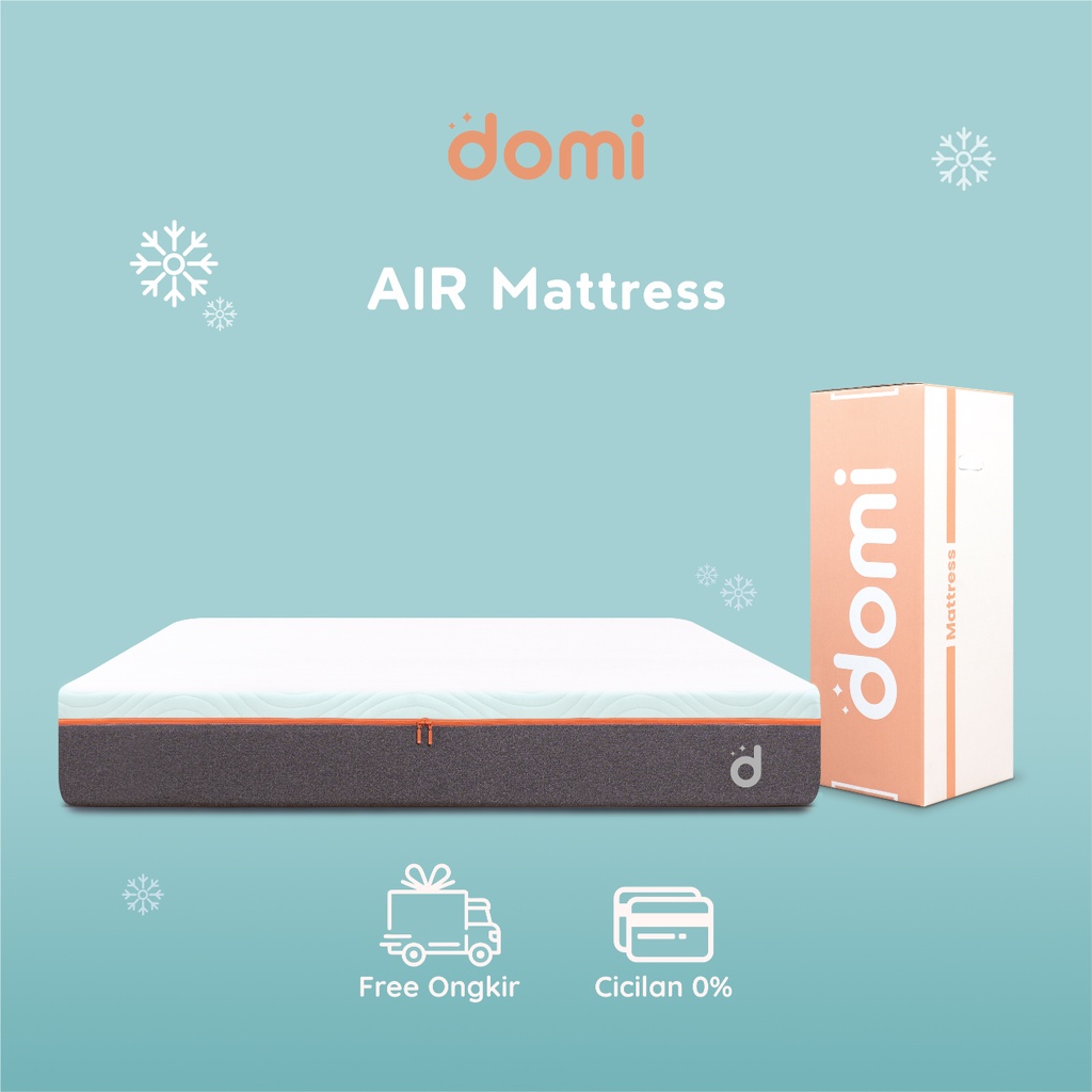Jual Domi AIR Mattress / Kasur Pocket Spring Bed / Cooling Blue Air