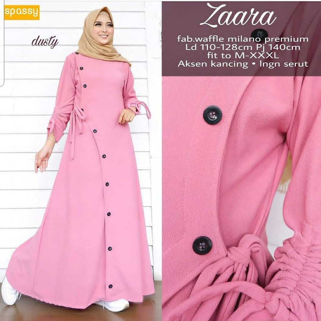 Zaara Dress / Dress Muslim / Maxi / Gamis Murah