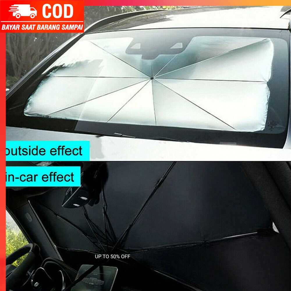 (10% BARANG ORI) Sun Shade Pelindung UV Kaca Mobil - VI3811