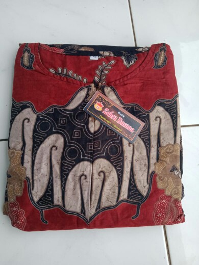 Gamis Batik M L Xl & Jumbo