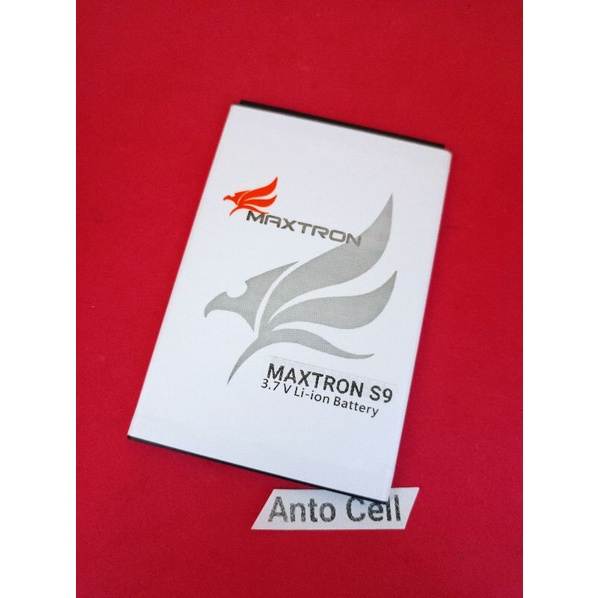 Baterai batre Maxtron S9 / S9 smart / S9 X2 panjang 8,8 cm Lebar 6 cm original battery hp