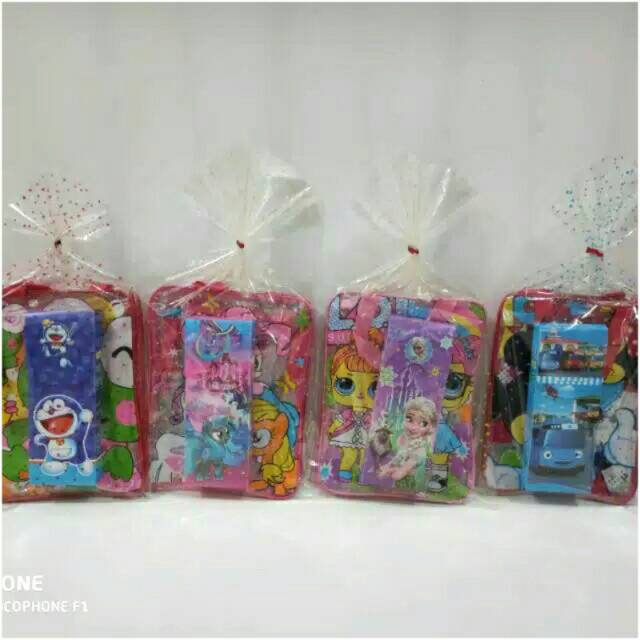 

PAKET SOUVENIR ULANG TAHUN 2in1 / PAKET MURAH MERIAH / HADIAH LOMBA / PAKET BINGKISAN ANAK