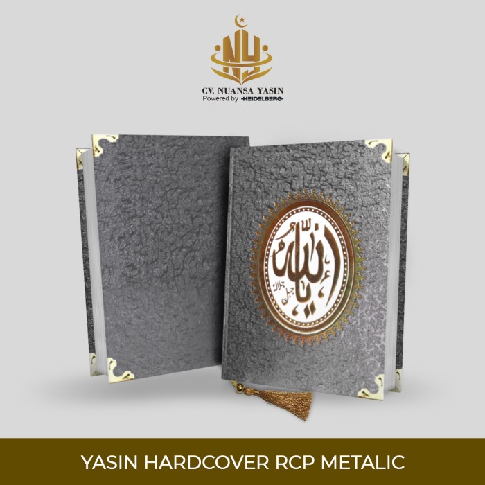 Majmu Syarif Hardcover RCP Metalik / Cetak Buku Yasin Majmu Syarif