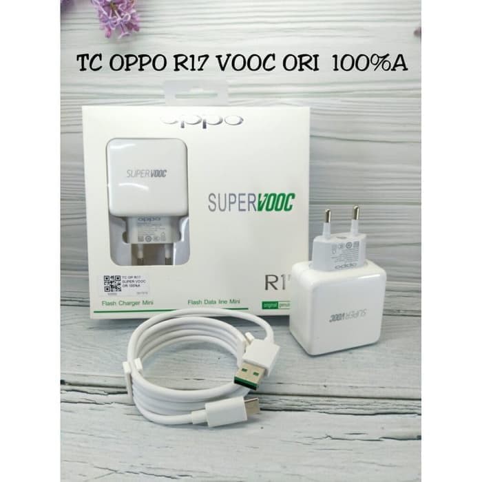 [RO ACC] R17 SUPER VOOC CHARGER OPPO REAL 5A ORIGINAL TYPE C