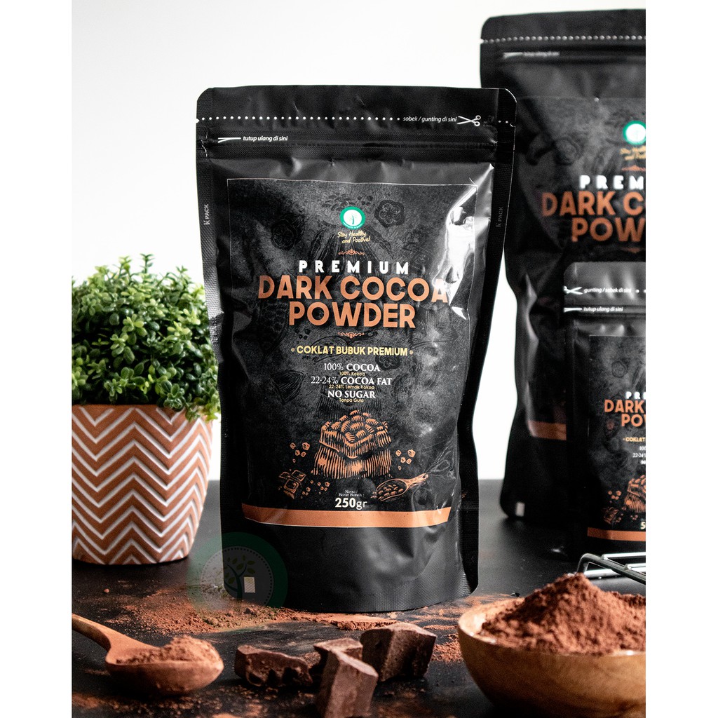

PREMIUM DARK COCOA POWDER - COKLAT BUBUK PREMIUM 250GR