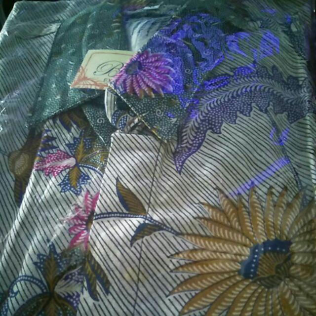 Atasan Batik Dolby Dolbi Dobby Doby Tenun Sutra Tulis Halus Katun Atbm Baron ,sarombit Atasan