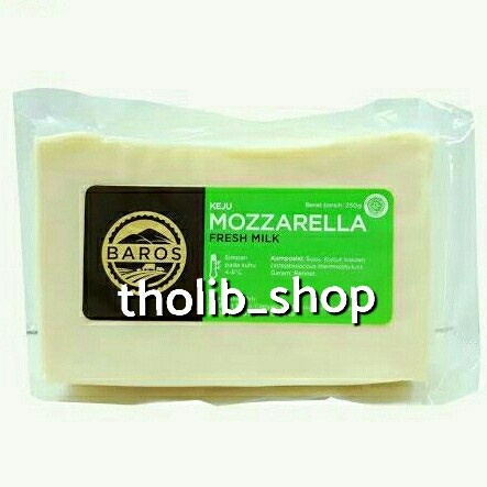 

baros keju mozzarella fresh milk 250 gr