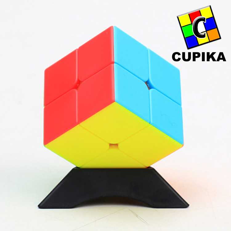 Rubik 2x2 ZCUBE STICKERLESS Speed Yj Yongjun Original Premium