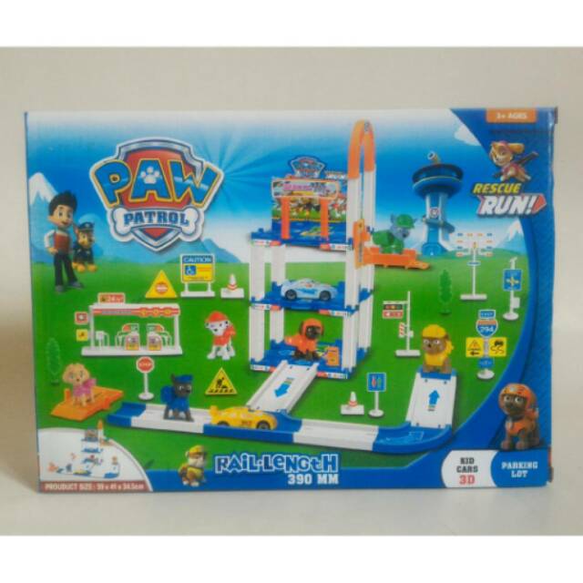 Mainan Markas Paw Patrol Parking Series Rescue Run - 233
