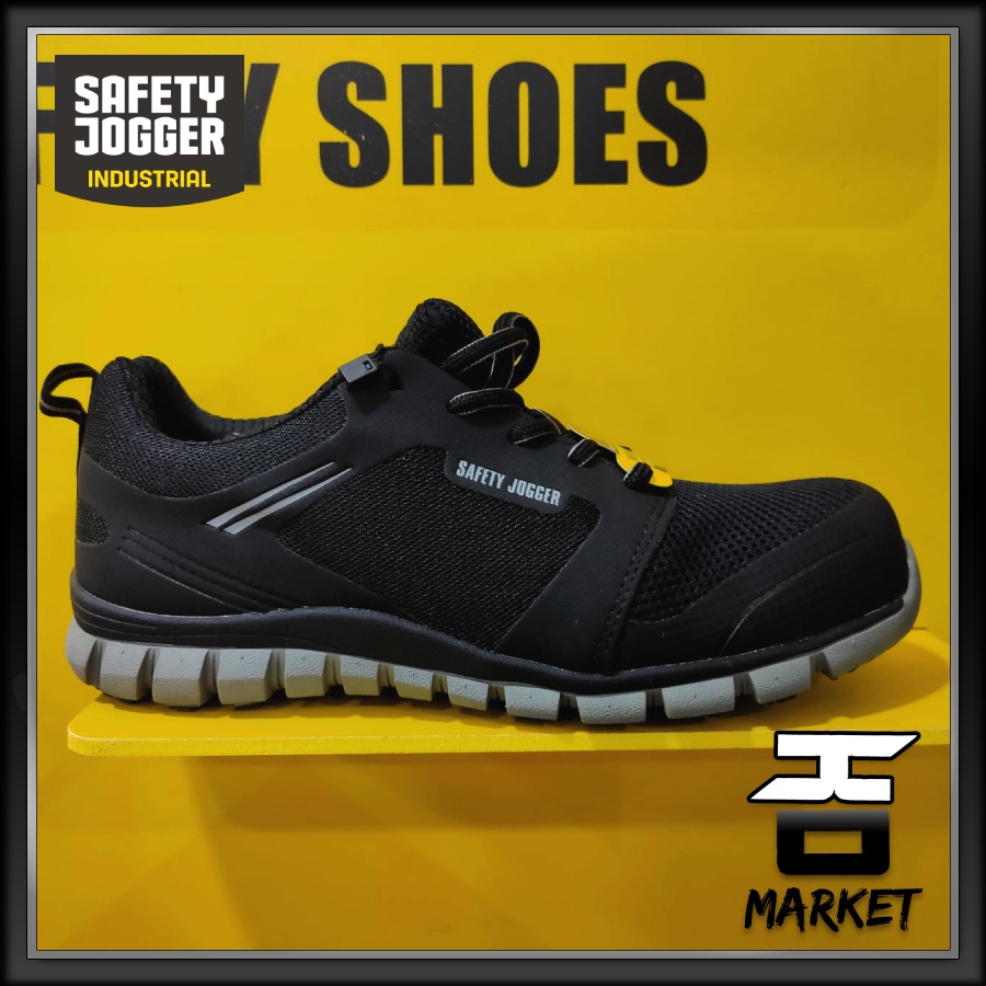 Jual Sepatu Safety Jogger Model Ligero Black S P Esd Src Metal Free Nano Carbon Shopee Indonesia