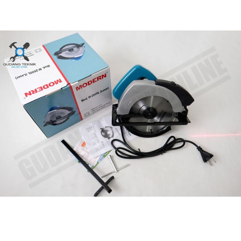 Modern M-2600L / M2600L / Circular Saw Modern M 2600 L Mesin Potong Gergaji Kayu