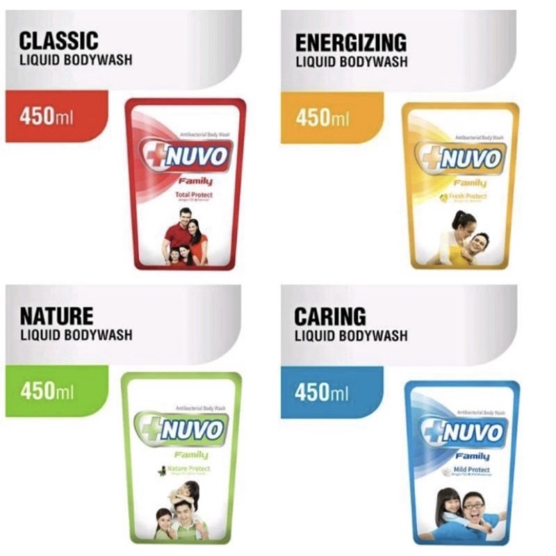 Nuvo sabun cair 450ml