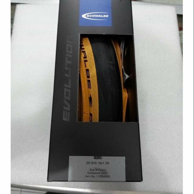 BAN LUAR SCHWALBE ONE 16 X 1.35 BROMPTON PIKES TRIFOLD 3SIXTY