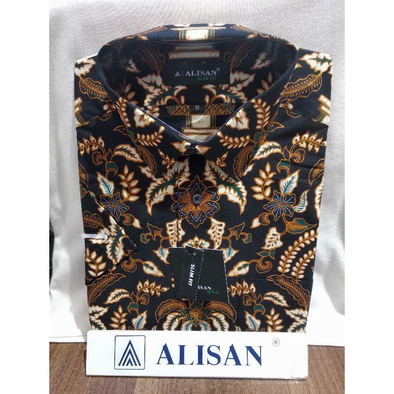 Kemeja Batik ALISAN Lengan pendek