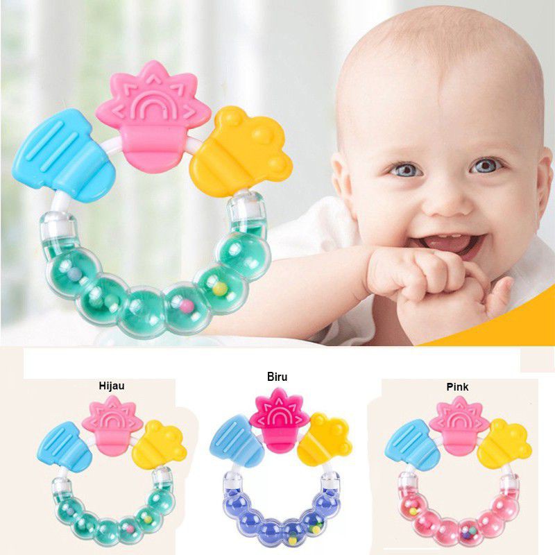 Teether bayi l Mainan Genggam Bayi | Tambahan hampers