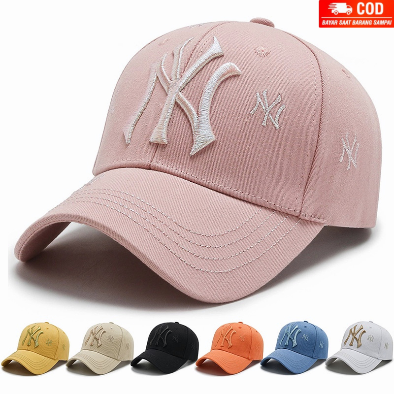 NEXTSTOP-047 Pria Wanita Topi Baseball Sport Model Korea Musim Panas Bahan Lembut Cotton distro