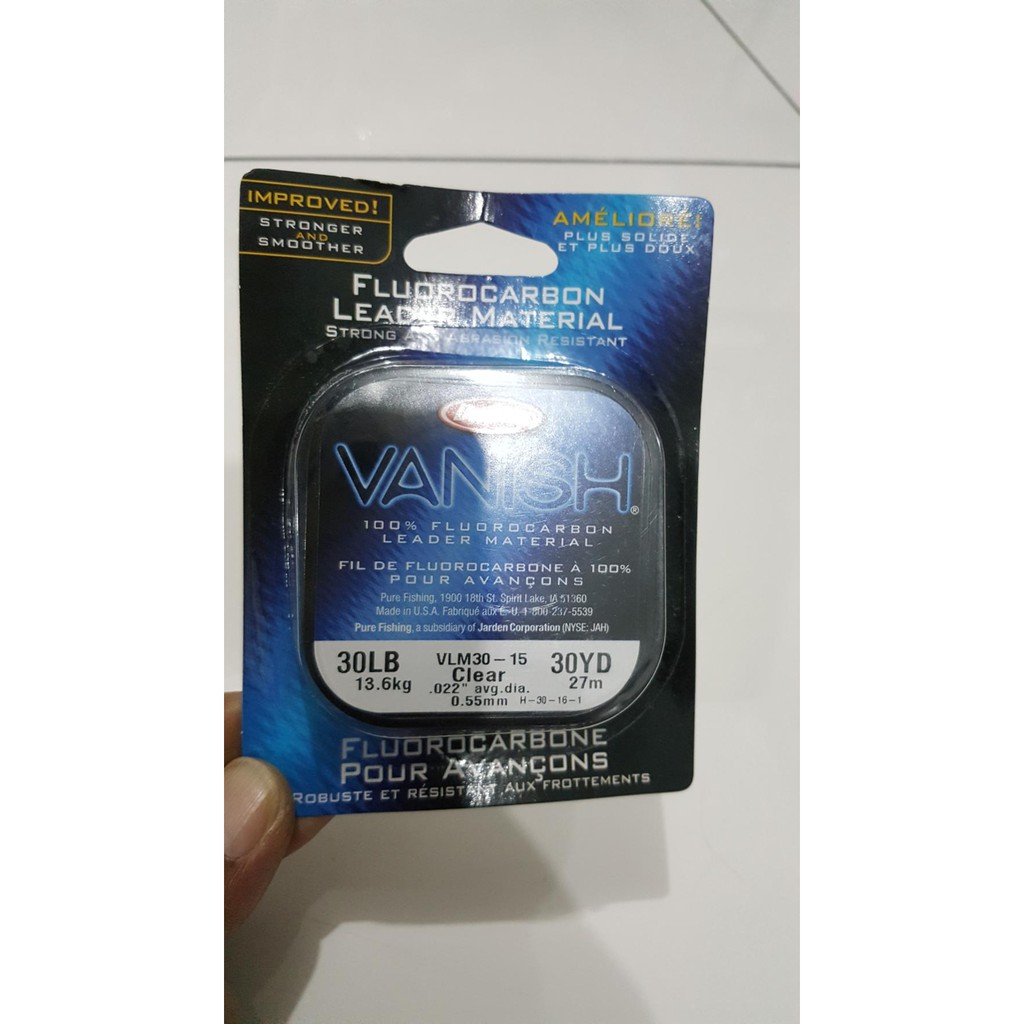 Dijual BERKLEY VANISH LEADER FLOUROCARBON 30lb Diskon