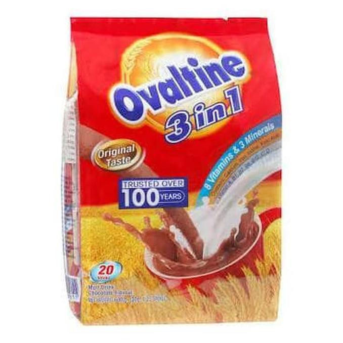 

[[BISA COD]] Ovaltine 3 in 1 Malaysia (22 sachet x 30 gram) CUCI GUDANG Kode 1011