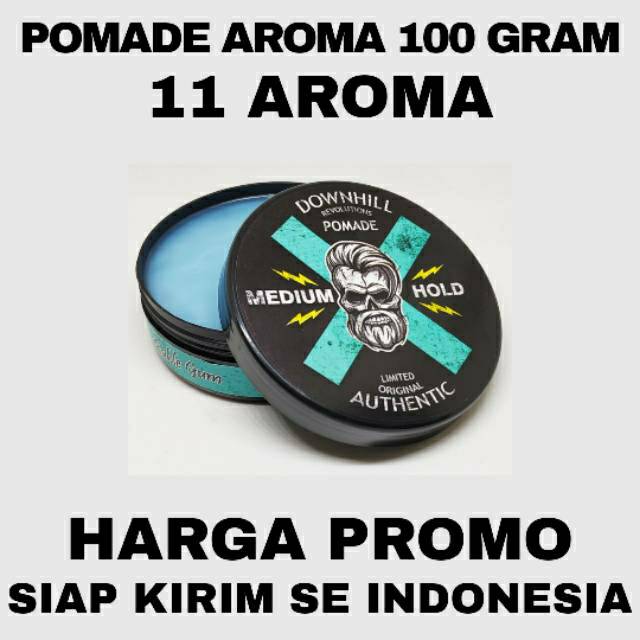 Downhill Pomade Oilbased  besar 100gram aroma grosir murah 11 Aroma