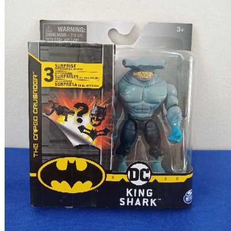 King Shark DC Spin Master Tangan biru