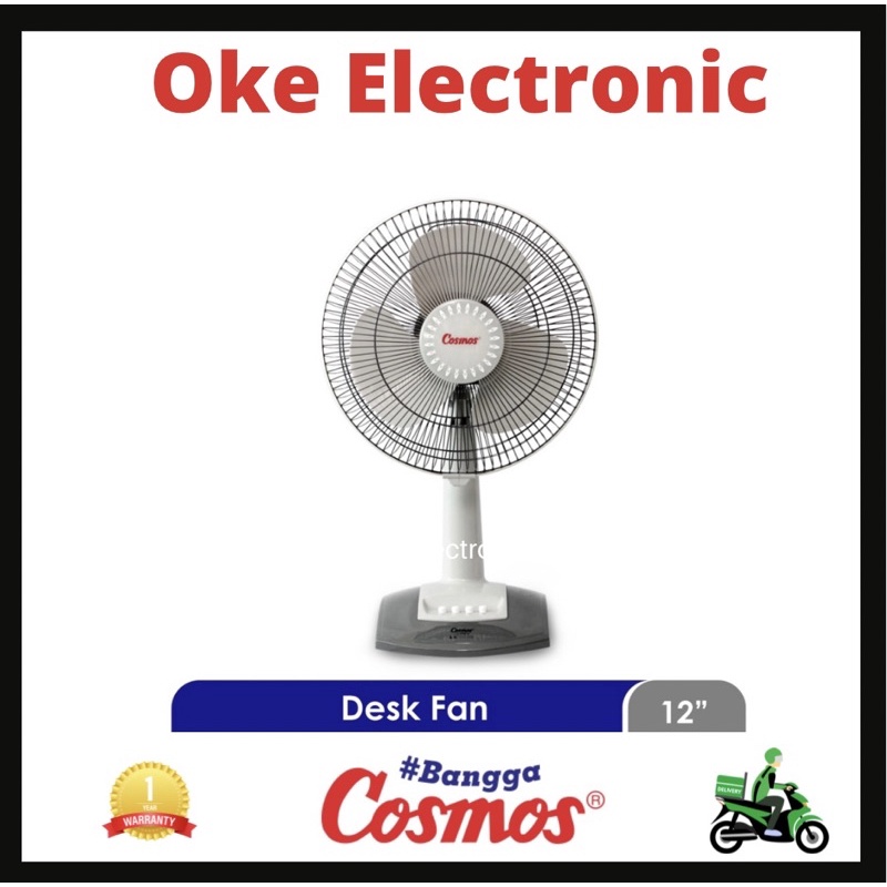 Kipas Angin Meja / Duduk COSMOS 12”