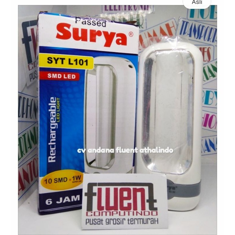 senter LED senter emergency LYC L101 senter cas lampu dan senter