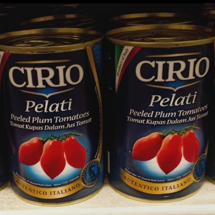 

CIRIO PELATI TOMAT KUPAS 400GR
