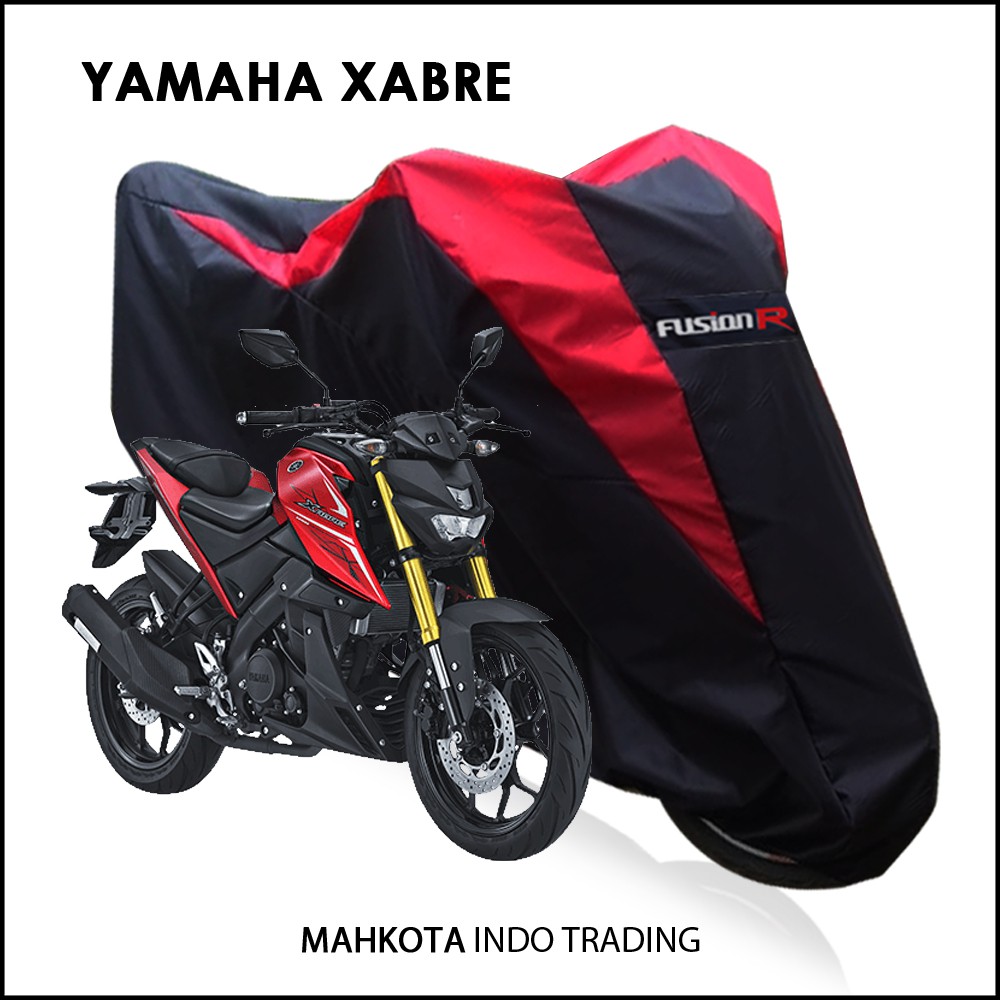 Sarung Motor Warna Yamaha XABRE Waterproof / Penutup Motor Warna XABRE / Cover Motor Merek FUSION R
