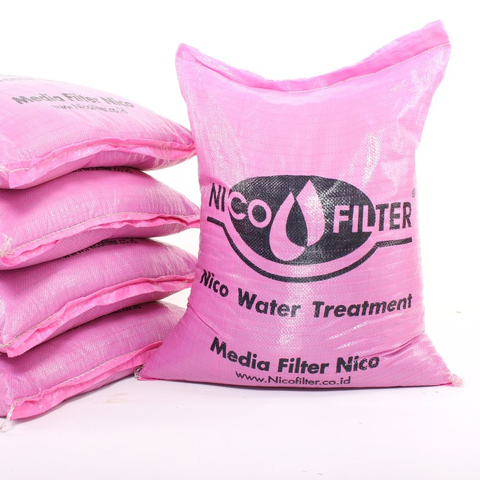 media pasir nico - saringan air - silika - zeolite - air tanah