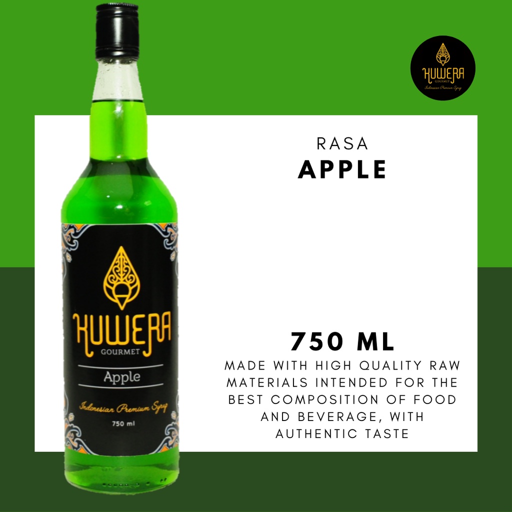 

Sirup Apple - Kuwera syrup 750 ml