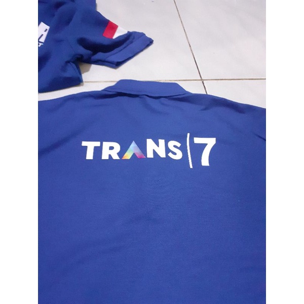 T-SHIRT POLO BERKERAH TV MEDIA TRANS7-TRANS7